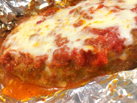 Manicotti Crepes, Recipe With Ricotta Cheese, Venison Meatloaf, Recipe With Ricotta, Cheese Meatloaf, Parmesan Meatloaf, Cheese Stuffed Meatloaf, Meatloaf Casserole, Ricotta Cheese Recipes