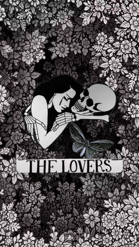 Love it All #love #lovers #blackandwhiteaesthetic #blackandwhite #flowers #valentinesday #soulmates #love #valentine #valentinesday #valentinesaesthetic #wallpaper #vintage #background #pink #hearts Grim Reaper Art, Background Pink, Gothic Romance, Vintage Background, Photography Words, Wallpaper Vintage, The Lovers, Love Illustration, Black And White Aesthetic