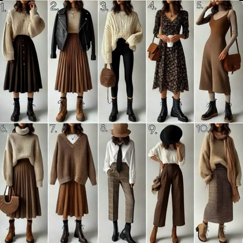 Cozy Fall Outfits Aesthetic 2024, Earthy Outfits For Winter, Winter Fashion Midsize, Cozy Elegant Outfit, Layered Autumn Outfits, Warm Winter Outfits Layers, Warm Layered Outfits, Winter In Europe Outfits, Earthy Fall Outfits