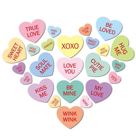 PRICES MAY VARY. Sweet Conversation Hearts - Fridge sticker set is themed around Valentine's Day and features a uniquely designed conversation format where all the magnets are in the shape of a heart with sweet sayings printed on them, making it stylish and romantic. What You Can Get - The package includes 48 pieces of two sizes of heart shaped magnets, the size is almost 3.15*3.94*0.16in and 1.57*1.97*0.16in respectively. The diversity of sizes and sufficient quantity not only can well meet you Refrigerator Decor, Valentines Day Drawing, Office Lockers, Sweet Sayings, Fridge Stickers, Valentines Day Heart, Refrigerator Sticker, Kids Valentines, Valentine's Day Party