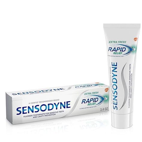 Best Toothpaste For Sensitive Teeth [Less than $7] Sensodyne Toothpaste, Best Toothpaste, Loose Tooth, Tooth Pain, Tooth Sensitivity, How To Prevent Cavities, Stained Teeth, Whitening Toothpaste, Sensitive Teeth