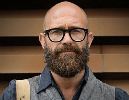 Buzzcut With Glasses Men, Bald Beard Glasses, Buzzcut With Beard, Bald Beard, Viking Beard Styles, Beard Ideas, Bald Men With Beards, Beard Men, Bald With Beard