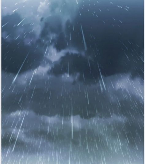 Rain Magic, Anime Elements, Calming Wallpaper, Dark Bedroom Aesthetic, Rain Illustration, Aesthetic Rain, Rain Shadow, Rainy Sky, Gacha Backgrounds