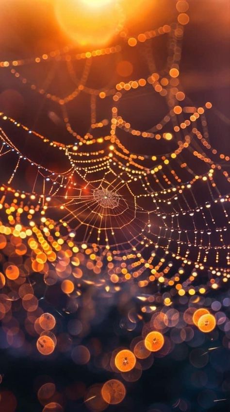 Ray Of Light Aesthetic, Spider Web Aesthetic, Spider Web Photography, Spider Aesthetic, Spider In Web, Dawn Aesthetic, Autumn Magic, Foto Tips, Spider Webs