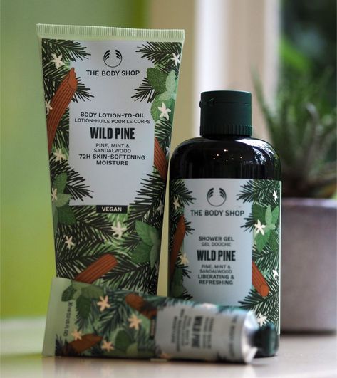 The Body Shop Wild Pine, Body Shop Christmas, Mens Skincare, Darjeeling Tea, Body Shop At Home, Beauty Products Gifts, Hand Balm, Christmas Beauty, Xmas List