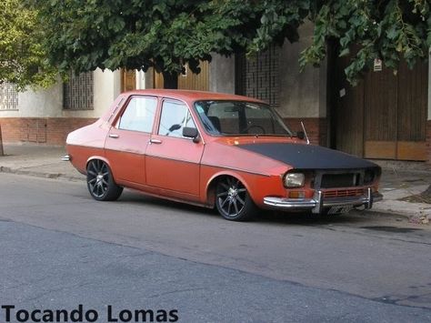 Renault 12 Rojo, bajo y rines Vehicles