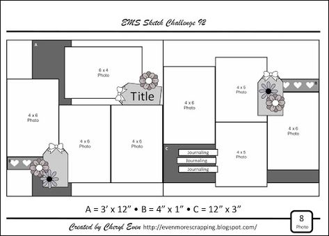 7 Photo Scrapbook Layout 2 Page, 7 Picture Scrapbook Layout, 9 Photo Scrapbook Layout, 8 Picture Scrapbook Layout, Scrapbook Layout 5 Photos, Page Maps Double Page Sketches, 6 Photo Scrapbook Layout 2 Page, Scrapbook Sketches 12x12 2 Page 6 Photos, 10 Photo Scrapbook Layout