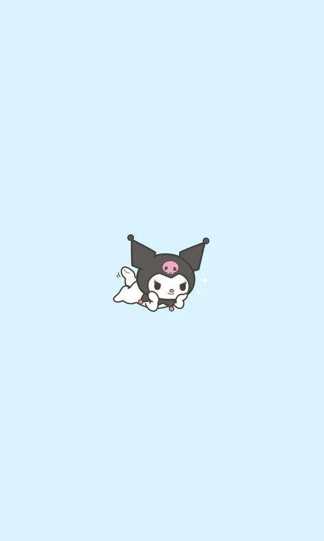 Blue Kuromi, Fun Backgrounds, Bow Wallpaper, Wallpapers For Phone, Blue Walls, Dream Home Design, Phone Screen, My Melody, Phone Wallpaper