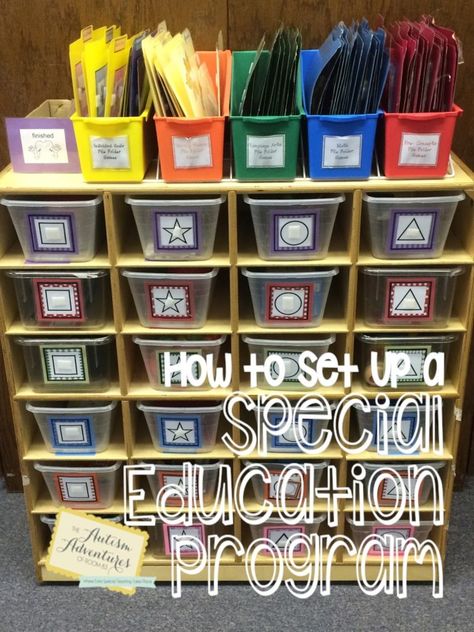 Task Bins, Prek Centers, Teacch Tasks, Sped Classroom, Life Skills Classroom, Self Contained Classroom, Independent Activities, Teaching Special Education, Resource Room