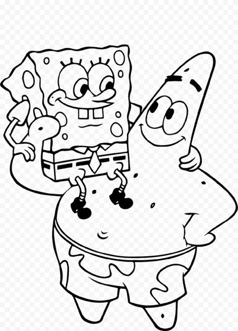 Spongebob Coloring Pages, Papan Tulis Kapur, Spongebob Coloring, Spongebob And Patrick, Spongebob Drawings, Grayscale Coloring Books, صفحات التلوين, Disney Colors, Coloring Page Ideas