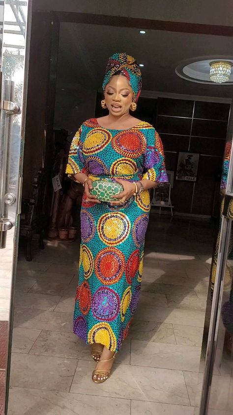 Iro Gown Ankara, Buba And Wrapper Styles, Two Wrapper And Blouse Styles, Oleku Iro And Buba Ankara, Iro And Buba Styles Lace, Buba Styles, Iro And Buba, Kitenge Fashion, African Lace Styles