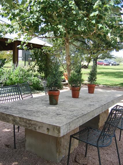 Granite dining table