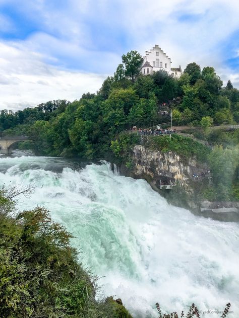 Rhein Falls Switzerland, Rhine Falls Switzerland, Peace Home, Switzerland Zurich, European Bucket List, Switzerland Photography, European Travel Destinations, Swiss Switzerland, Somewhere In The World