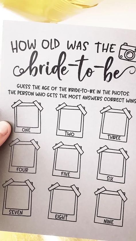 Bridal Party Games, Bridal Shower Gifts For Bride, Bridal Shower Inspo, Fun Bridal Shower Games, Bridal Shower Activities, Couples Bridal Shower, Couple Wedding Shower, Bridal Shower Planning, Bridal Games