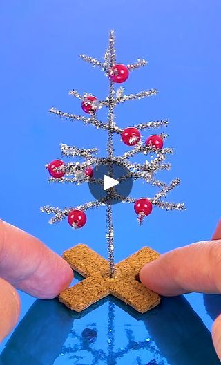 115K views · 2K reactions | DIY Vintage Mini Christmas Tree with pipe cleaners | DIY by Pipe-Cleaner-Crafts B Pipe Cleaner Crafts Christmas, Pipe Cleaner Christmas Tree Ornaments, Christmas Tree With Pipe Cleaners, Pipe Cleaner Christmas, Christmas Tree Out Of Pipe Cleaners, Pipe Cleaner Xmas Tree, Sugar Plum Fairy Christmas Tree, Christmas Crafts Pipe Cleaners, Pipe Cleaner Fairies