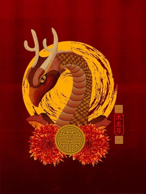 2024 Dragon Year, Wood Dragon, Animal Zodiac, Dragon Chinese, Dragon Year, Lunar New Year, Year 2024, Lunar New, Chinese New Year