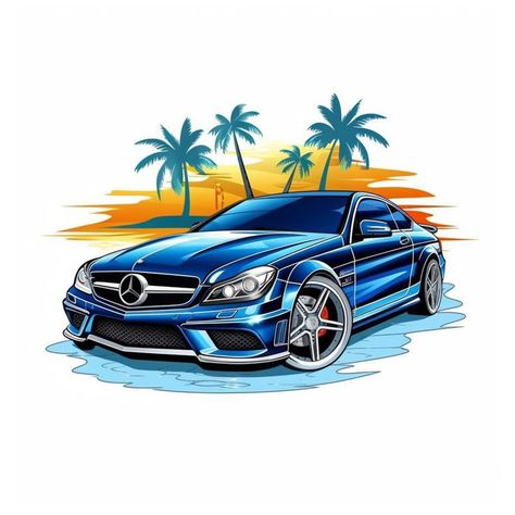 Benz Sports Car, Mercedes Art, Car Benz, Mustang Art, Streetwear Couple, Wallpaper Printable, Mercedes Wallpaper, Mercedes C300, Mercedes Cls