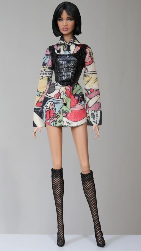 Pop Art Outfit Ideas, Barbie Outfits Ideas, 2023 Barbie, Barbie Fashion Sketches, Barbie Doll Set, Barbie Wardrobe, Barbie Outfits, Preformance Outfits, Barbie Dress Fashion