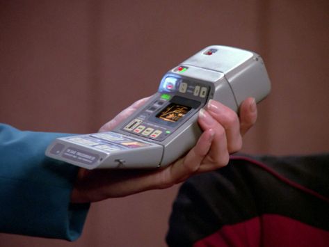 Star trek tng season 1 episode: Angel One. (Medical tricorder) Beverly Crusher, One Medical, Star Trek Tng, Season 1, Star Trek, Medical, Angel, Stars