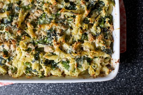 Bechamel Pasta, Smitten Kitchen Recipes, Broccoli Rabe And Sausage, Sausage Pasta Bake, Pasta With Broccoli, Baked Pasta Dishes, Baked Pasta, Broccoli Rabe, Smitten Kitchen