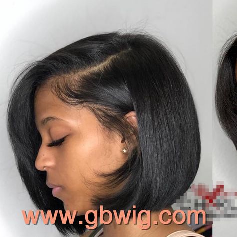 Bob Wigs For Black Women, Natural Black Women, Cheap Human Hair, Brazilian Remy Hair, Short Hair Wigs, Lace Front Human Hair Wigs, Straight Lace Front Wigs, Bob Hair, Lace Front Human Hair