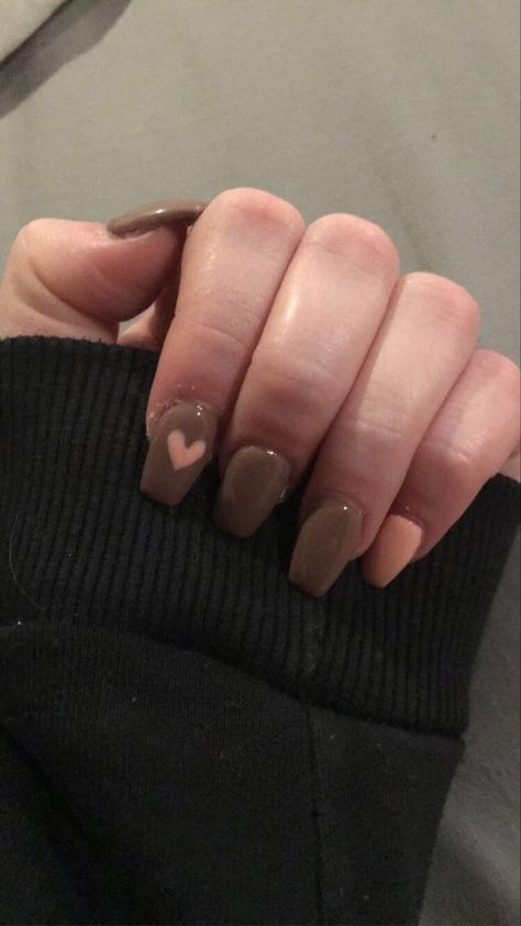 Peach Nails, Brown Nails, Swag Nails, Summer Nails, Nail Art, Nails, Beauty, Nail Arts