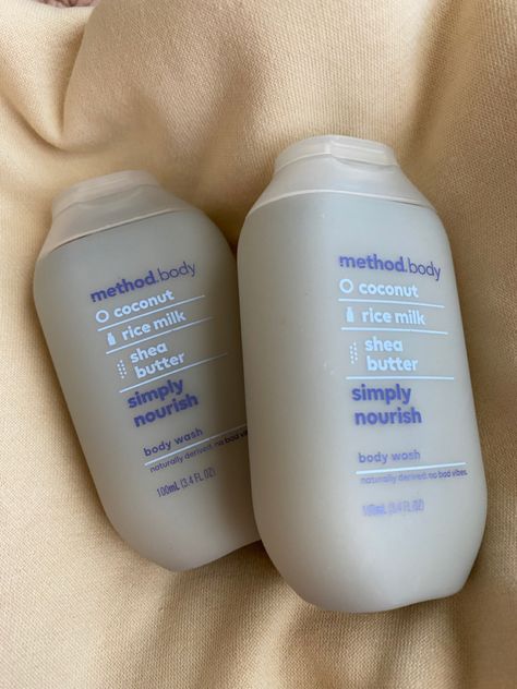 method body wash Method Body Coconut, Coconut Method Body Wash, Uni Supplies, Coconut And Vanilla Body Wash, Coconut Milk Body Wash, Milk Body Wash, Milk And Honey Body Wash, Rice Milk, Coconut Rice