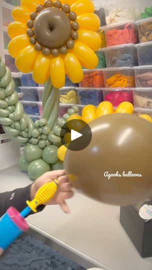 8.5K views · 121 reactions | Bringing a ray of cuteness to your feed with these sunflower balloon | Bringing a ray of cuteness to your feed with this sunflower balloon #agoohsballoons | By AGOOH’s Balloons | Facebook Sunflower Balloon, Sunflower, Balloons, Bring It On