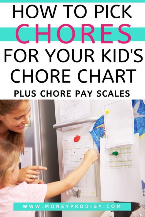 Household chores for money charts. Help! I need to know (for my kids and my teens) jobs to do around the house for pocket money. What are appropriate chore prices? I love how this woman takes you through deciding on household jobs to earn money, and chores to do for money around the house so that it aligns with your values (and wallet!). She’s got awesome money chore chart ideas, as well as real examples of how much should you pay for chores. #chores #chorechart #allowance #parentingteens Chores To Do For Money, Chores For Money, Money Chore Chart, Chore Chart Ideas, Allowance System, Kids Earning Money, Reward System For Kids, Good Behavior Chart, Chore System