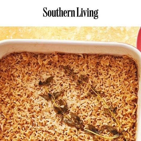 Southern Living on Instagram: "Stick Of Butter Rice (though you may know it by another name) is the ultimate pantry-staple side dish. A community cookbook favorite, this potluck star will quickly become tradition in your home. Visit the link in our profile for the recipe!   📷: @caitbensel; styling: @tcizzle; recipe developed by: @anntaylorpittman" Southern Living Stick Of Butter Rice, Stick Of Butter Rice, Ultimate Pantry, Butter Rice, Pantry Staples, Vegetable Sides, Rice Dishes, Southern Living, Sweet Stuff