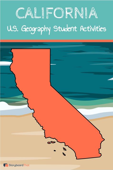 Explore the geography and history of California when you study the United States! From timelines to landmarks, engage students visually. Usa Geography Activities, State History Projects, Arizona History 3rd Grade, 4th Grade California Social Studies, Teaching California History, Geography Activities, Free Lesson Plans, History Timeline, California History