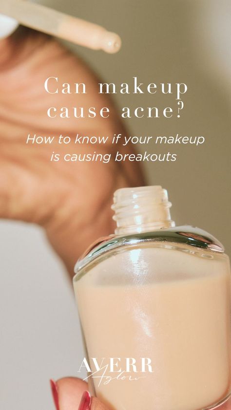 The relationship between makeup and acne can be tricky. If you have acne, you might be inclined to wear makeup to cover it. But you might also wonder: is makeup making your acne worse? Or could it even be causing your acne in the first place? The answer is that it depends. Here, we’re breaking down the relationship between acne and makeup. Skin Issues, Clean Skincare, First Place, Makeup Yourself, Skincare Products, How To Know, Need To Know, How To Find Out, The First