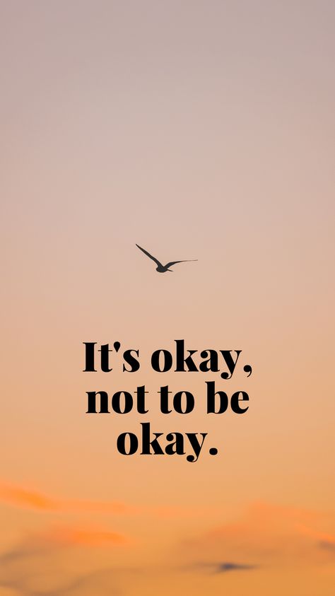 It’s Gonna Be Okay, It’s Okay Not To Be Ok, Youll Be Okay, Maddy Aesthetic, Its Okay To Not Be Okay, Sweet Love Quotes, Are You Okay, Inner World, Quotes Deep Feelings