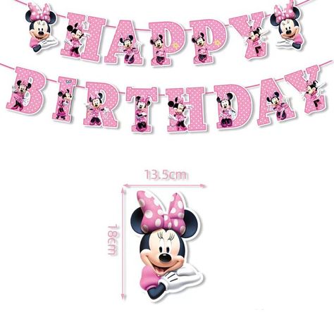 Disney Minnie Mouse Birthday Party Decoration Princess Girl's Party Supplies MInnie Mouse Tableware Balloon Banner Paper Cup| | - AliExpress Minnie Mouse Party Supplies, Minnie Mouse Party Decorations, Minnie Mouse Birthday Party Decorations, Mickey Mouse Theme, Disney Birthday Party, Minnie Mouse Theme, Mickey Mouse Birthday Party, Girl Birthday Decorations, Pink Minnie