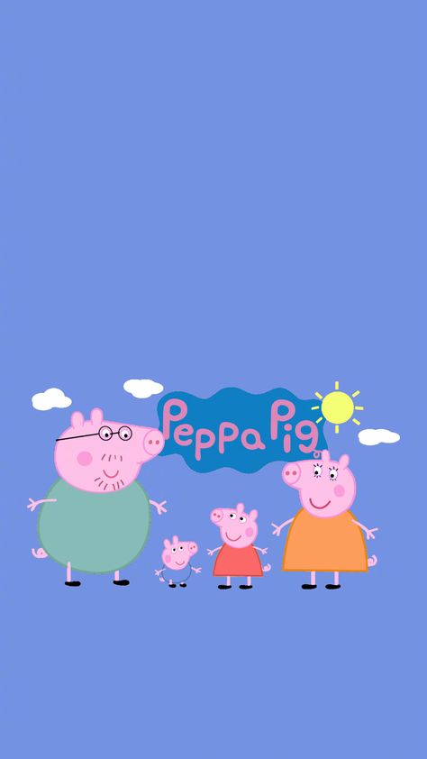 Peppa Pig Wallpaper Ipad, Pepa Pig Wallpaper, Peppa Pig Poster, Baby Tv Show, Numbers Preschool Printables, Heo Peppa, Peppa Pig Stickers, Bg Wallpaper, Pepper Pig