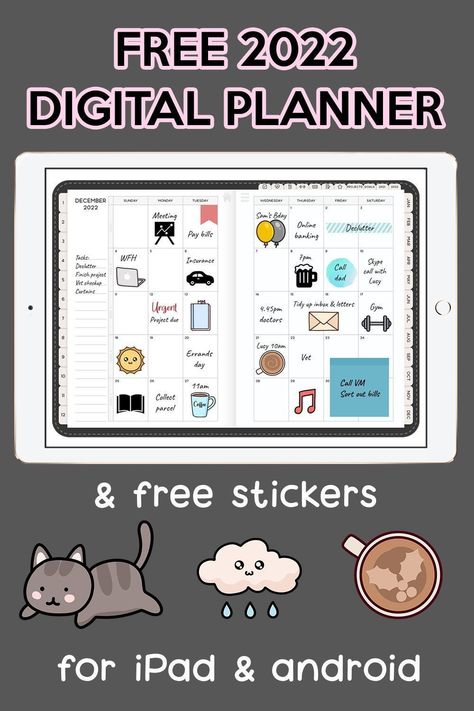 Free Digital Planners for iPad & Android Planning moneyplanner. instagramplanner #passionplanner. Digital Journal Pages Free, Journal Apps Android Free, Planners For Ipad, Digital Planner Calendar, Digital Planner Ideas, Personal Budget Planner, Journal Background, Free Digital Planner, Digital Planner For Ipad