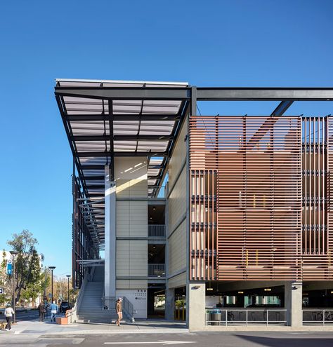 Garage Screen, Architectural Facade, Seattle Center, Park Landscape, Frank Gehry, Structure Architecture, Parking Garage, St Mary, Contemporary Architecture