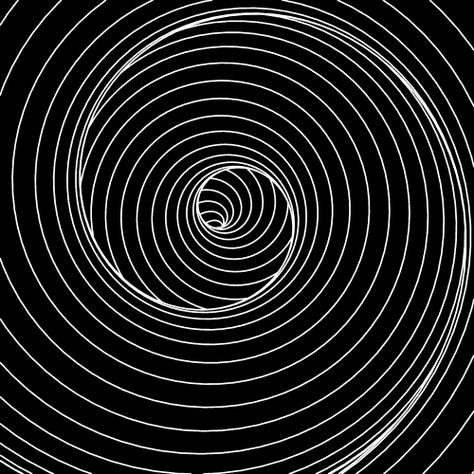 18 Hypnotic GIFs You Won't Be Able To Stop Staring At Spiral Background, Illusion Gif, Hypnotize Yourself, Optical Art, Illusion Art, Spiral Design, Op Art, Optical Illusions, Sacred Geometry