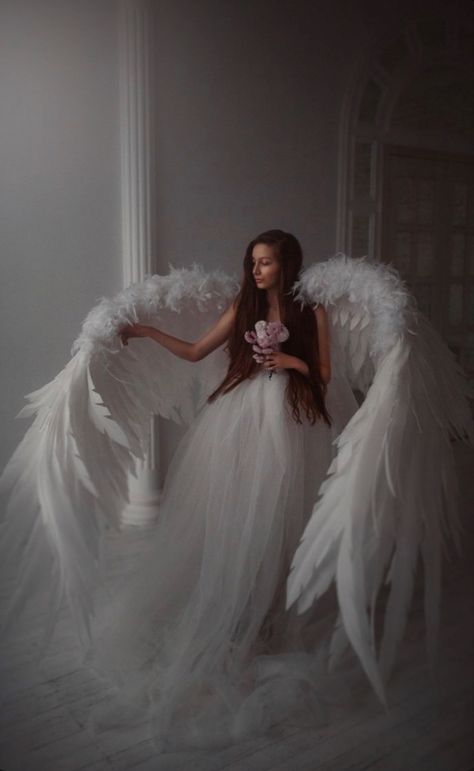 Angel Wings Photography, Angel Photography, Angel Artwork, Angel Costume, Ange Demon, Fantasy Photography, Wings Costume, Angel Pictures, Human Poses