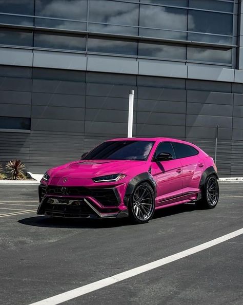 Pink Lamborghini Urus, Pink Lamborghini, Luxury Cars Mercedes, Lamborghini Lamborghini, Cars Lamborghini, Luxury Garage, Lamborghini Urus, Dream Cars Jeep, Luxurious Cars