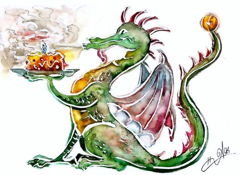 Happy Birthday Dragon, Birthday Dragon, Christmas Hanging Baskets, Happy Heavenly Birthday, Celebration Images, Christmas Dragon, Cartoon Dragon, Dragon Birthday, Happy Birthday Wishes Quotes