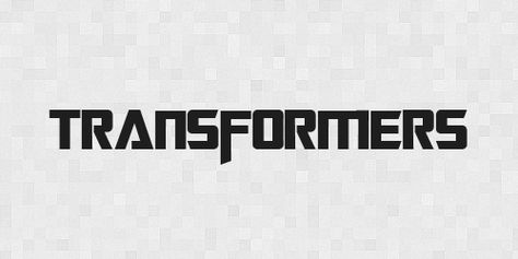 transformers Mood And Tone, A Font, Iconic Movies, Free Fonts, The Mood, The North Face Logo, Transformers, Retail Logos, Typography