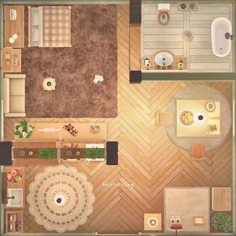 Acnh House Layout, Forestcore Acnh, Grape Fanta, Acnh Interior, Acnh House, Motif Acnl, Ac New Leaf, Animal Crossing Funny, Animal Crossing Memes