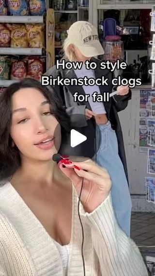 Cat Ward on Instagram: "How to style Birkenstock clogs for fall 2024 #fallfashion #2024fashiontrends #2024fallfashion" Birkenstock Outfit Clog, Style Birkenstock Clogs, Clogs Outfit Fall, Birkenstock Clog, Birkenstock Clogs, Clogs Outfit, Fall 2024, How To Style, Birkenstock