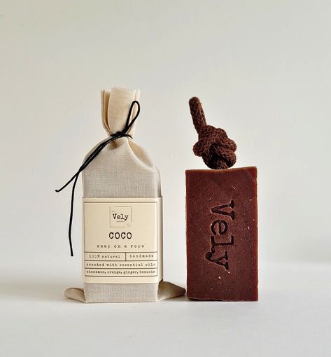 Coffee and Raw Cacao Natural Soap \"COCO\". Handmade soap. Plastic Free. Artisan Soap. Made In UK. Soap Bar. Organic Oatmeal Soap. Zero-waste Scottish Oatmeal, Cacao Coffee, Coffee Oatmeal, Christmas Presents For Friends, Soap On A Rope, Ginger Essential Oil, Soap Bag, Chocolate Soap, Oatmeal Soap