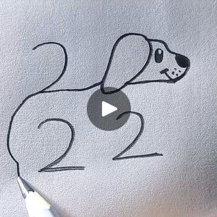 8.9M views · 273K reactions | How to draw a dog 🐕 | By All About ArtFacebook Paint Dog Easy, Drawing Of Dogs Easy, Two Dogs Drawing, Drawing Dogs Easy, How To Draw A Dog Easy, Draw Dog Easy, Dog Drawing For Kids, Dog Drawing Easy, Dog Drawing Simple