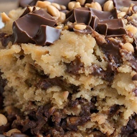 Peanut Butter Cup Dump Cake 1 Peanut Butter Cup Sheet Cake, Reeses Dump Cake Recipes, Peanut Butter Cup Dump Cake Recipe, Peanut Butter Dump Cake Recipes, Peanut Butter Cup Dump Cake, Chocolate Peanut Butter Dump Cake, Peanut Butter Dump Cake, Peanut Butter Cake Mix Cookies, Reeses Desserts