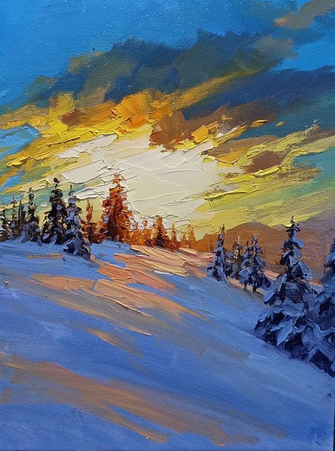 African Abstract Art, Asian Painting, Lake Art, Oil Pastel Drawings, Winter Painting, Landscape Art Painting, Nature Art Painting, Winter Art, Amazing Art Painting