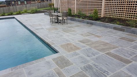 Annual Decorative Concrete Competition Lauds Projects Based on Skill and Creativity Slate Pool, Concrete Resurfacing, Concrete Sealer, Decorative Concrete, Backyard Pool Designs, Stamped Concrete, Pool Decks, Concrete Decor, Pool Deck