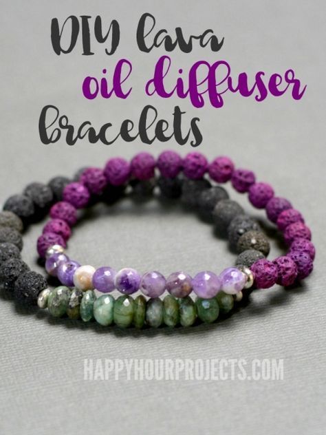 Essential Oil Bracelet Diy, Jewelry Tutorials Necklaces, Lava Rock Bracelet, Essential Oil Bracelet, Essential Oil Jewelry, Lava Bead Bracelet, Aromatherapy Bracelet, Diy Jewelry Tutorials, Oil Diffuser Bracelet